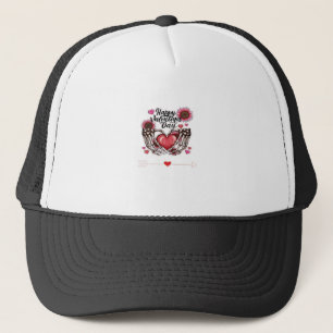 Casquette Skeleton Mains Valentines Classic de la journée