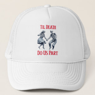 Casquette Skeletons Waltzing Jusqu'à la mort Do Us Part