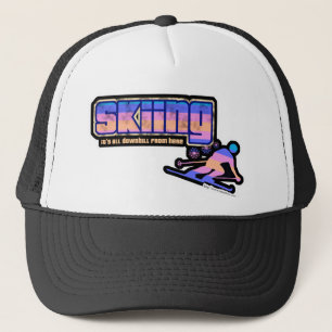 Casquette Ski vintage Style foncé