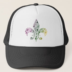 Casquette Skull Fleur De Lis