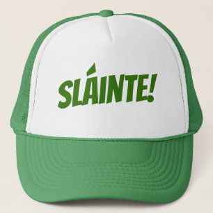 Casquette Sláinte - Green St PAtrick's Day camionneur chapea