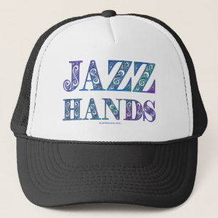Casquette SlipperyJoe's artistique Jazz Hands couleurs vives