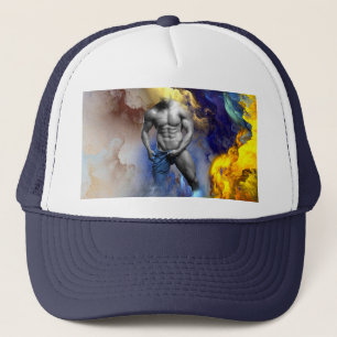 Casquette SlipperyJoe's musculaire physique chemise vapeur