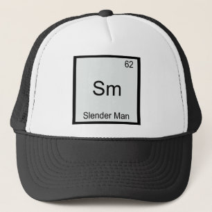 Casquette Sm - Symbole de l'élément de chimie drôle de Slend