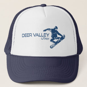 Casquette Snowboardeur de Deer Valley Utah