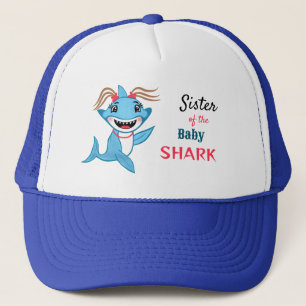 Casquette Sœur Requin de la Famille Requin Heureuse
