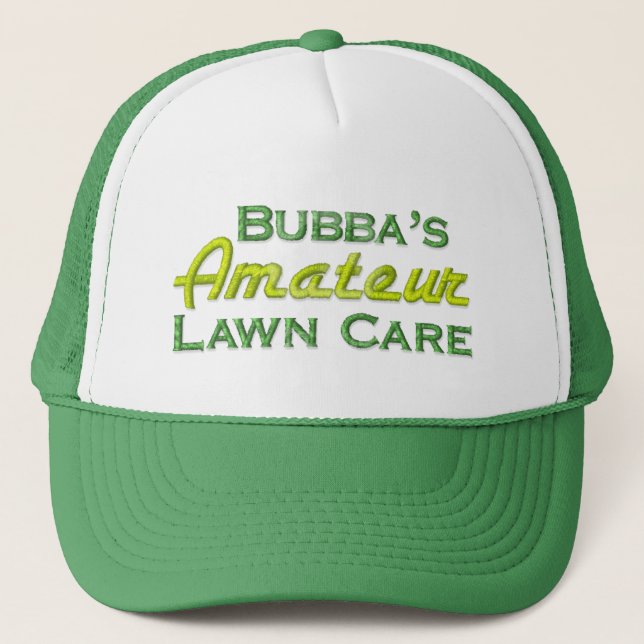 Casquette Soin de pelouse de Bubba (Devant)