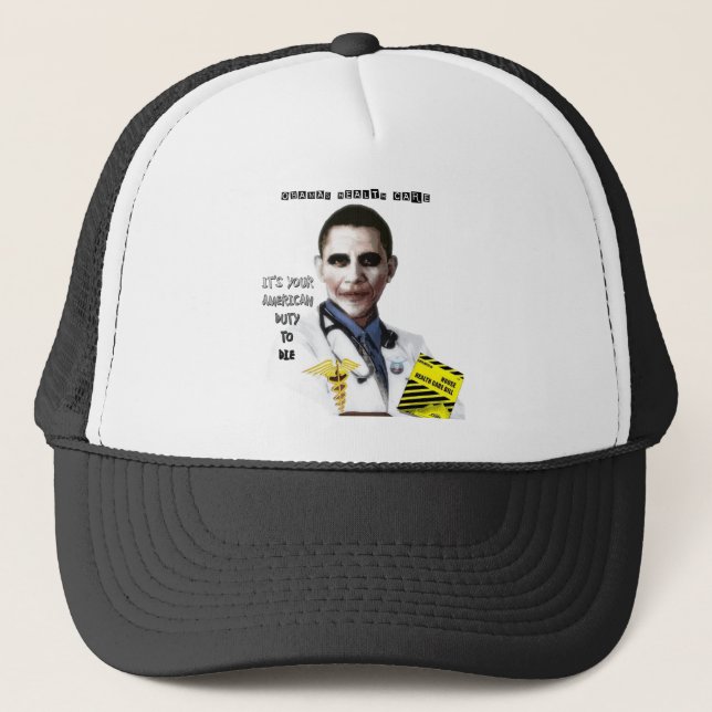 CASQUETTE SOINS DE SANTÉ D'OBAMA (Devant)