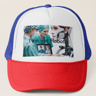 Casquette "Soins de santé futuristes : fusion d'esprit et de