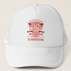 Casquette Soixante-dix vintages fête du 80e anniversaire