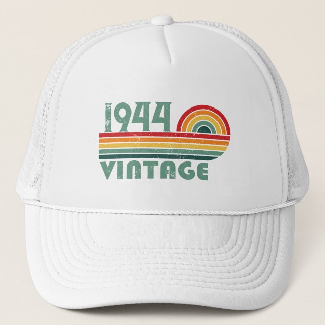 Casquette Soixante-dix vintages fête du 80e anniversaire (Devant)