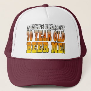 Casquette Soixante-dixième anniversaires drôles : Plus