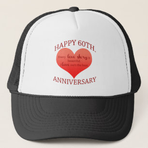 Casquette soixantième. Anniversaire