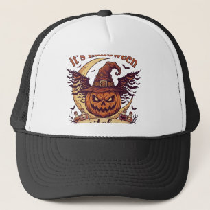 Casquette Son chapeau de sorcière de citrouille de sorcières