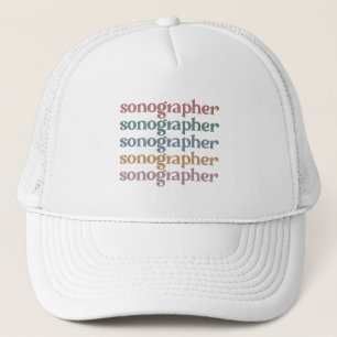 Casquette Sonographe Ultrasound Tech Retro Sonographer Cadea