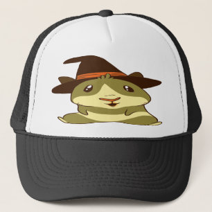 Casquette Sorcière d'Halloween de porc de Guinée