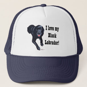 Casquette Sourire noir de Labrador