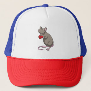 Casquette Souris à Boxing avec gants de Boxing