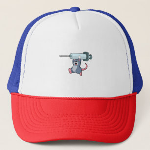 Casquette Souris comme infirmière avec Syringe.PNG