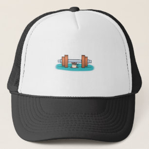 Casquette souris drôle de musculation