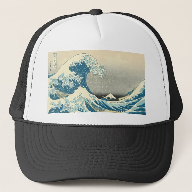 Casquette Sous la vague de Kamagawa (Devant)