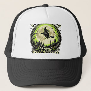 Casquette Soutenez Vos Sorcières Locales Design Halloween Vi