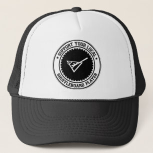 Casquette Soutenez votre joueur local de Shuffleboard