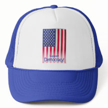 Casquette - Soutien à la démocratie ! message - ve
