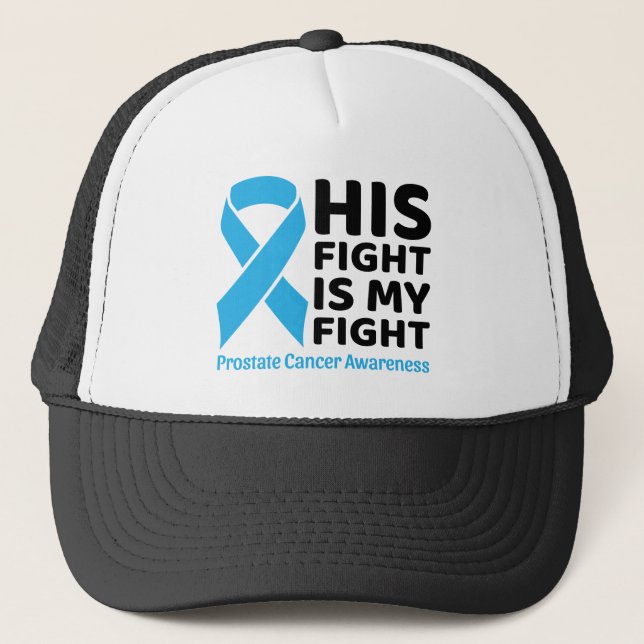 Casquette Soutien contre le cancer de la prostate - Sa lutte (Devant)