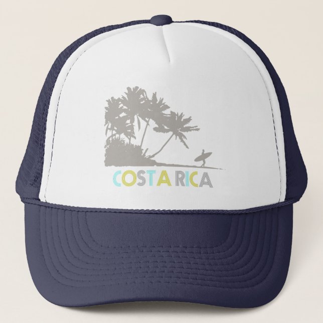Casquette Souvenir tropical de plage de surfers du Costa (Devant)