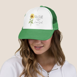 Casquette Soyez toujours et sachez que je suis Dieu tourneso