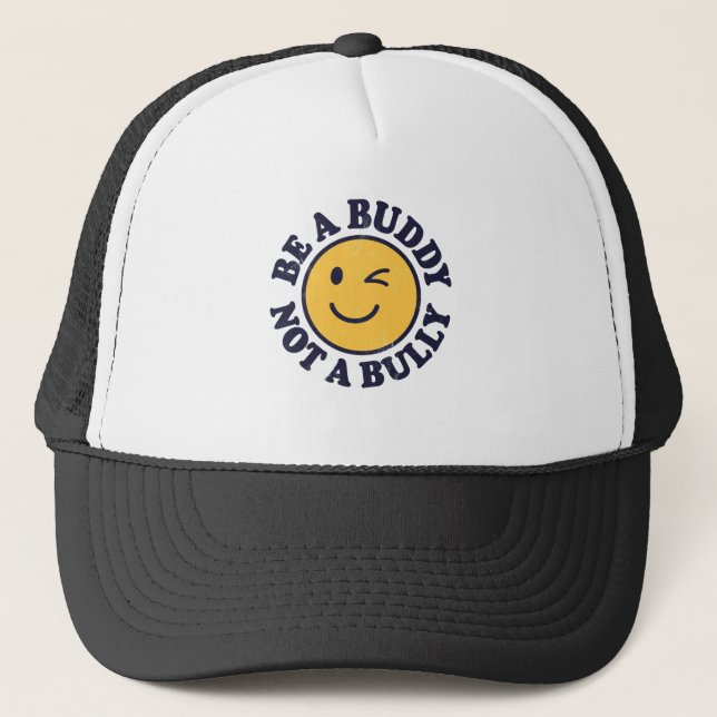 Casquette Soyez un ami, pas une chemise anti-harcèlement pou (Devant)