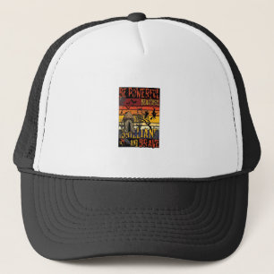 Casquette Soyez un champignon d'Halloween puissant beau bril