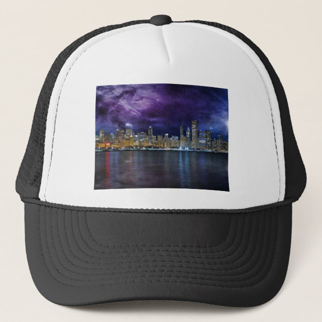 Casquette Spacey Chicago Skyline (Devant)