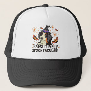Casquette Spooktaculaire ! - Chien bernois d'Halloween