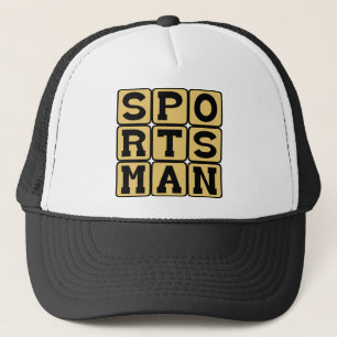 Casquette Sportif, joueur participant
