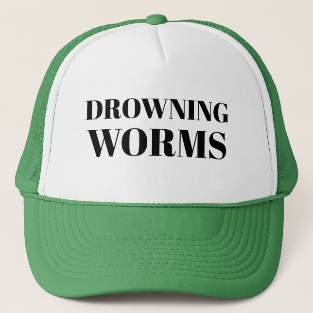 Casquette Sportswear Homme Pêche DROWNING WORMS Lucky (Devant)