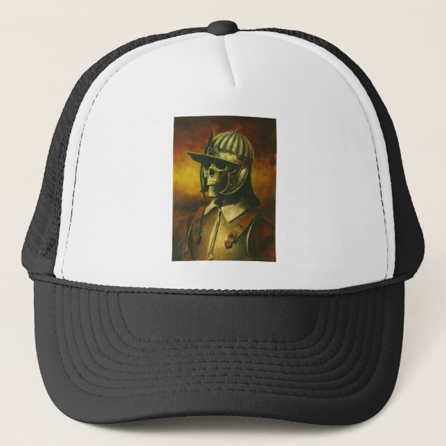 Casquette Squelette de la guerre civile (Devant)