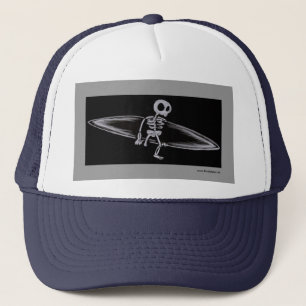 Casquette squelettique d'amputé de surfer