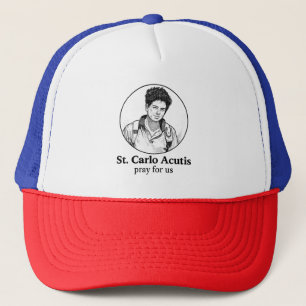 Casquette St. Carlo Acutis Conception religieuse d'icônes et