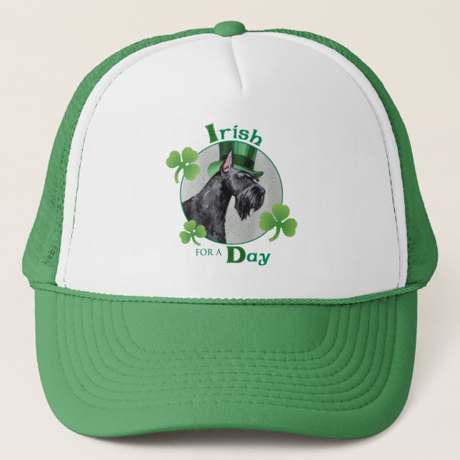 Casquette St. Patrick's Day Giant Schnauzer (Devant)