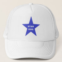 Casquette Star Dog sur Blue Star