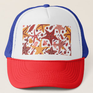Casquette Starfish Shells : Motif scandinave