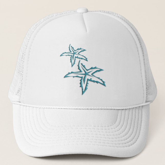 Casquette Starfish turquoise (Devant)