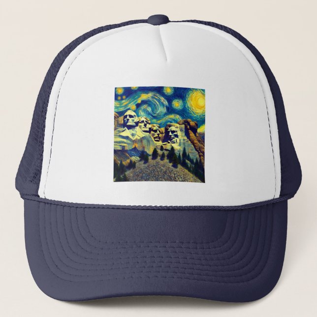 Casquette Starry Night Mt. Rushmore Dakota du Sud (Devant)