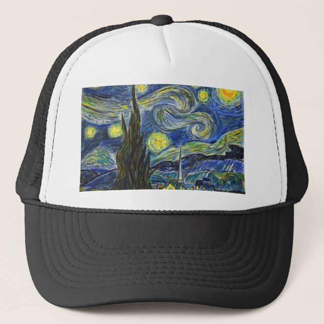 Casquette Starry Night Van Gogh (Devant)