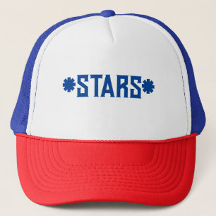 Casquette Stars Nom Texte Belle couleur rouge/blanc/bleu