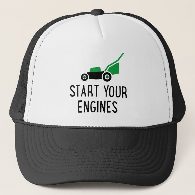 Casquette Start your Engines (Devant)