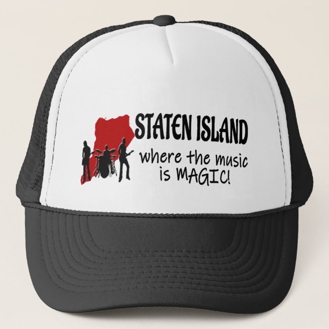 Casquette Staten Island Music (Devant)
