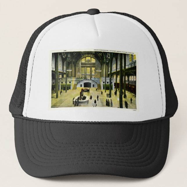 Casquette Station des syndicats de Chicago l'Illinois de (Devant)